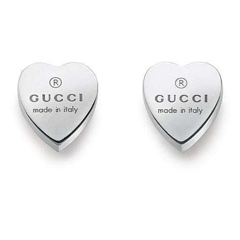 gucci ear stud|gucci heart earrings studs.